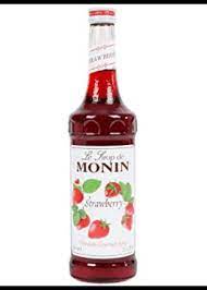 MONIN STRAWBERRY SYRUP 700ML